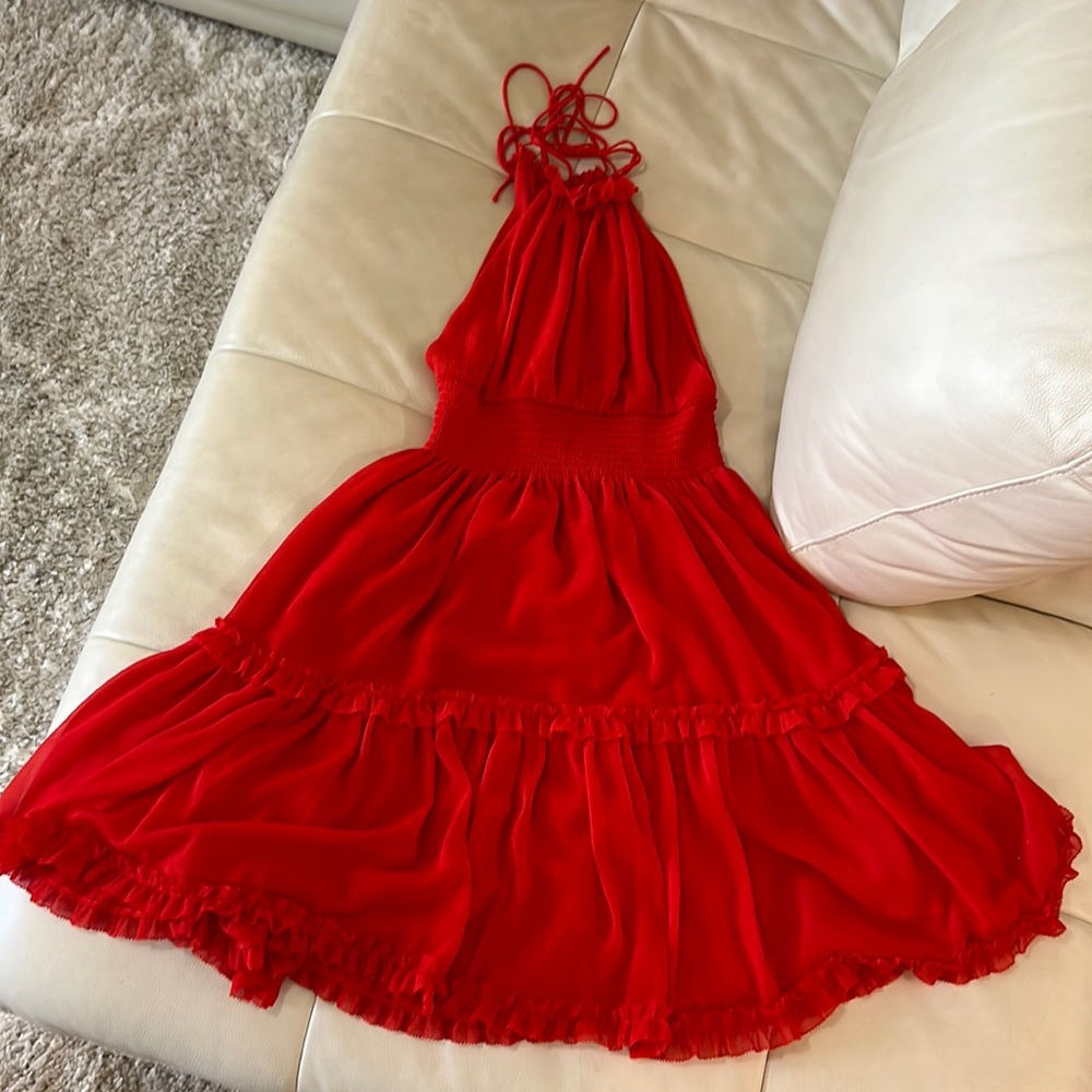 Red banana republic dress. Size small